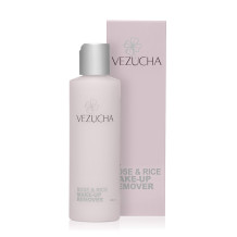 Makeup remover with rice milk and rose extract