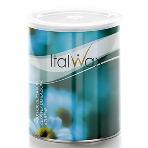 Теплий віск в банці Italwax Азулен, 800 г.-